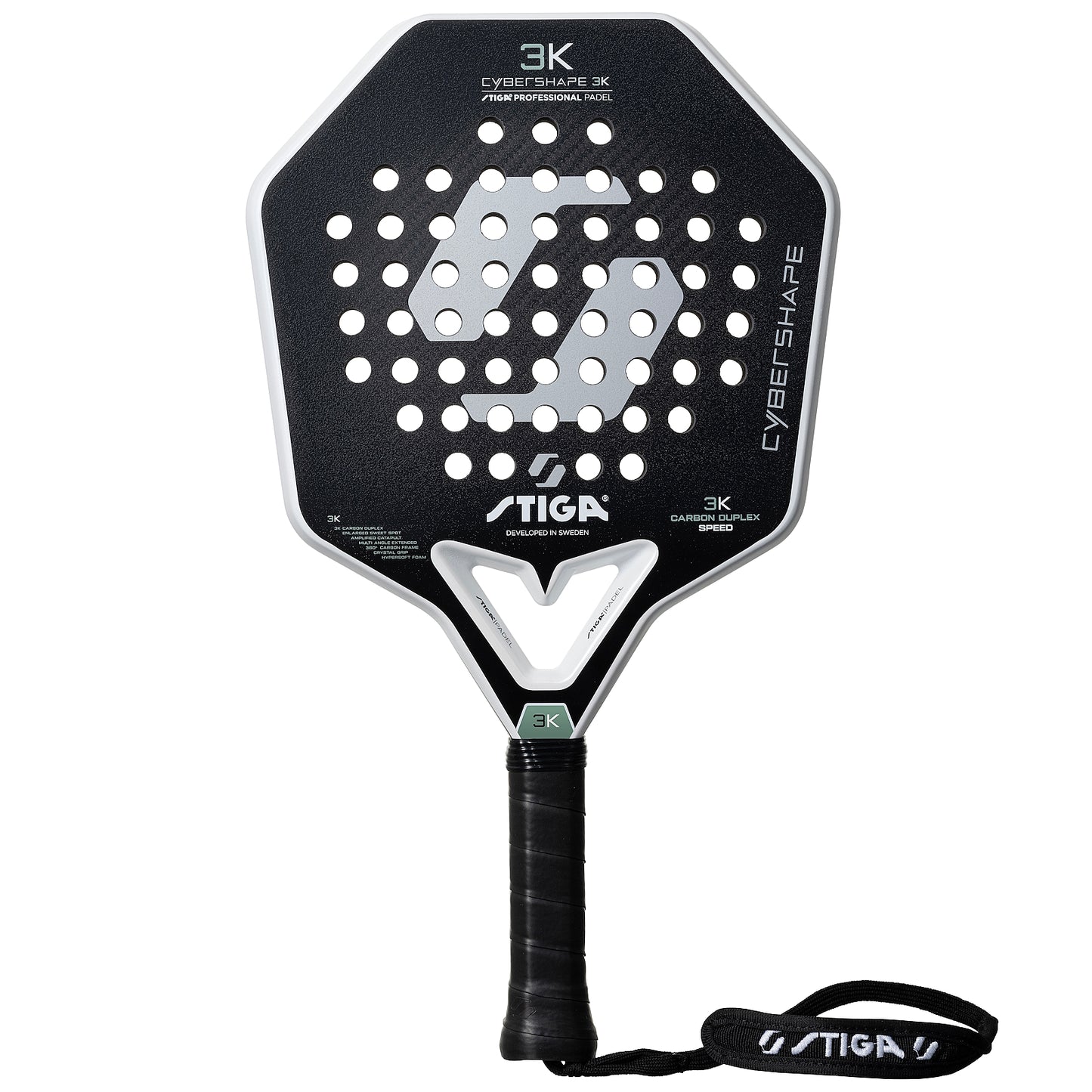 Ракетка для падел тенісу Stiga Racket 3K Cybershape (2202-1501-03)