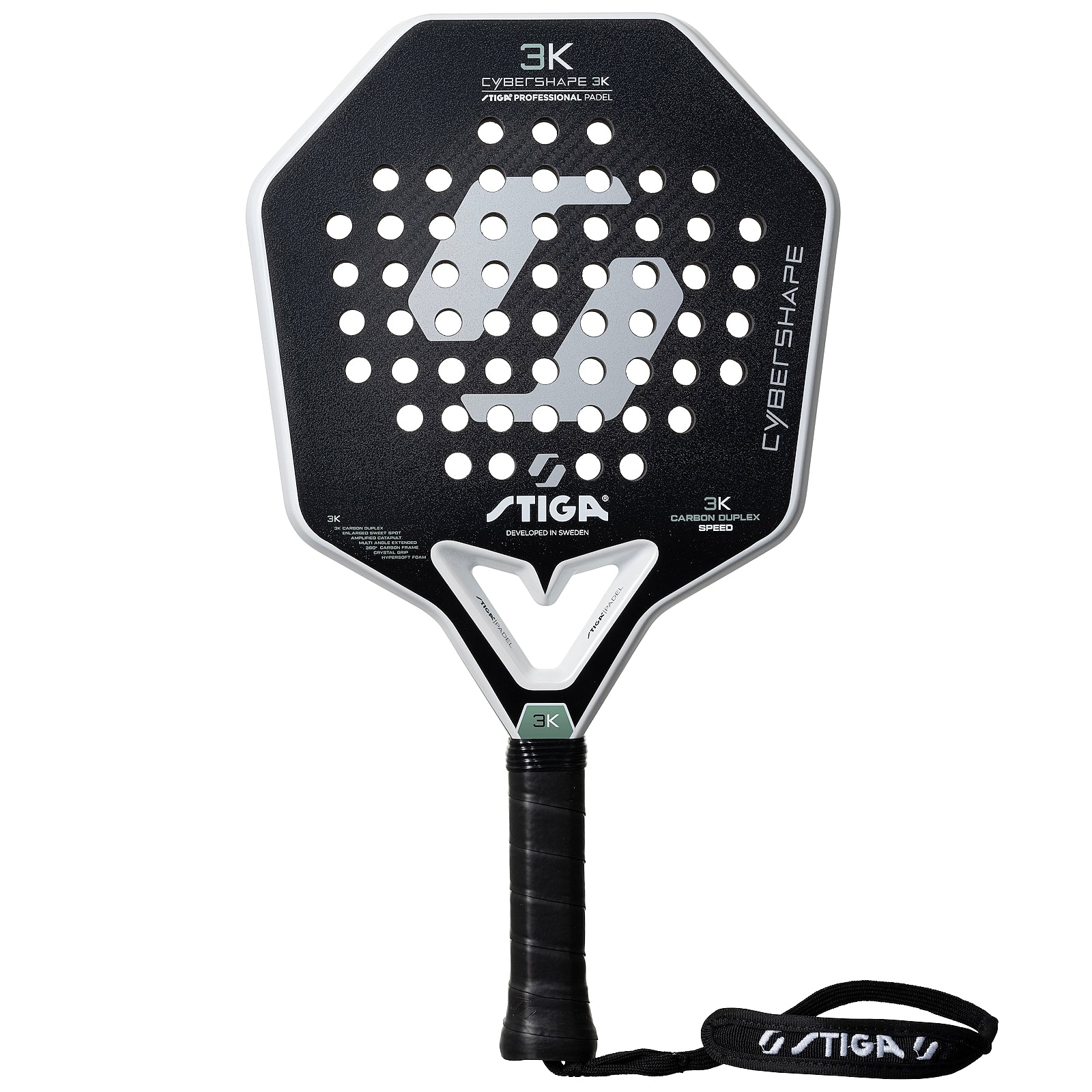 Ракетка для падел тенісу Stiga Racket 3K Cybershape (2202-1501-03)