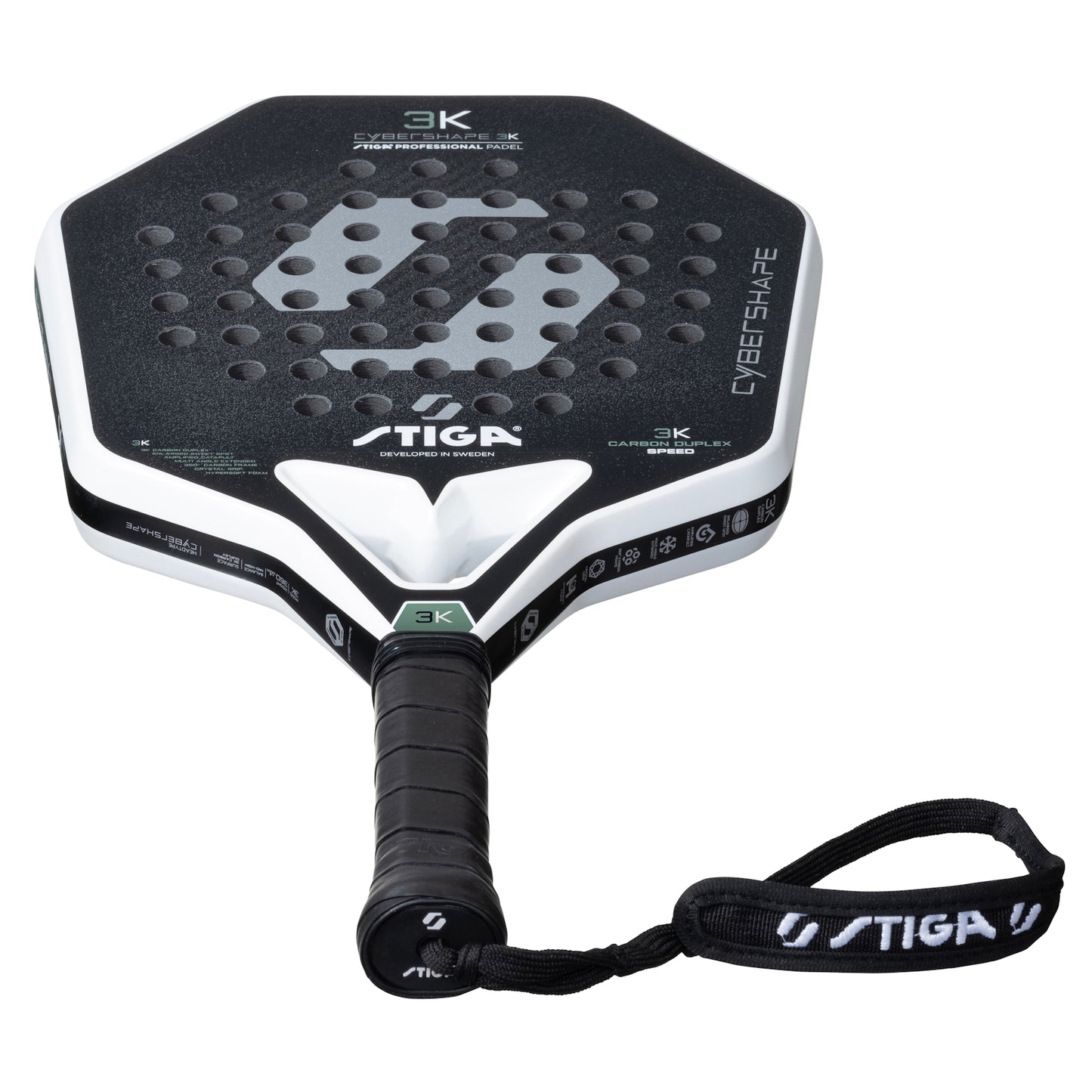 Ракетка для падел тенісу Stiga Racket 3K Cybershape (2202-1501-03)