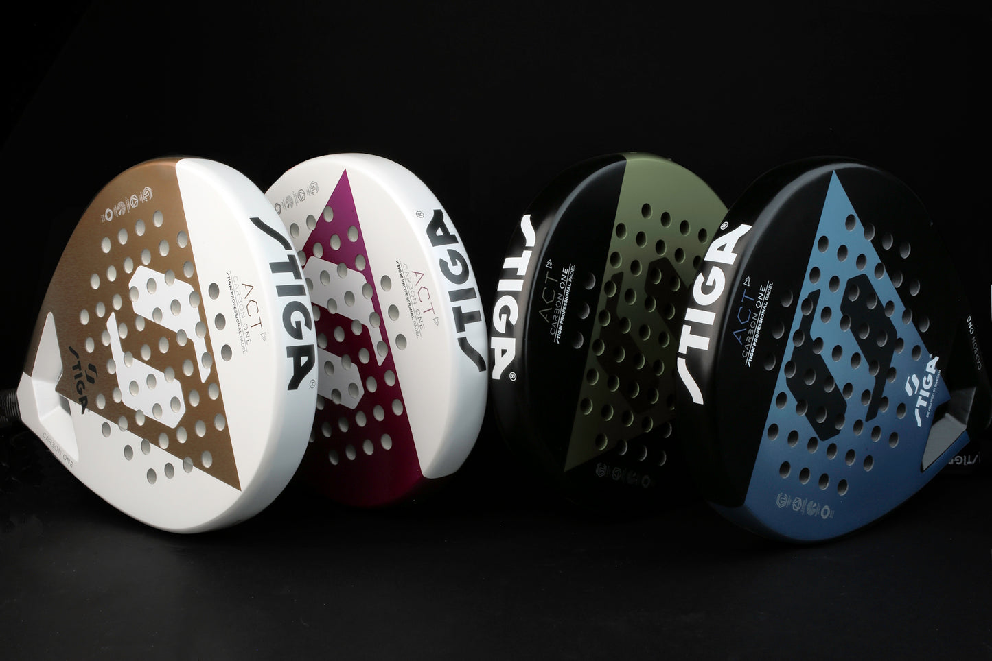 Ракетка для падел тенісу Stiga Racket ACT Black/Blue (2202-0916-01)