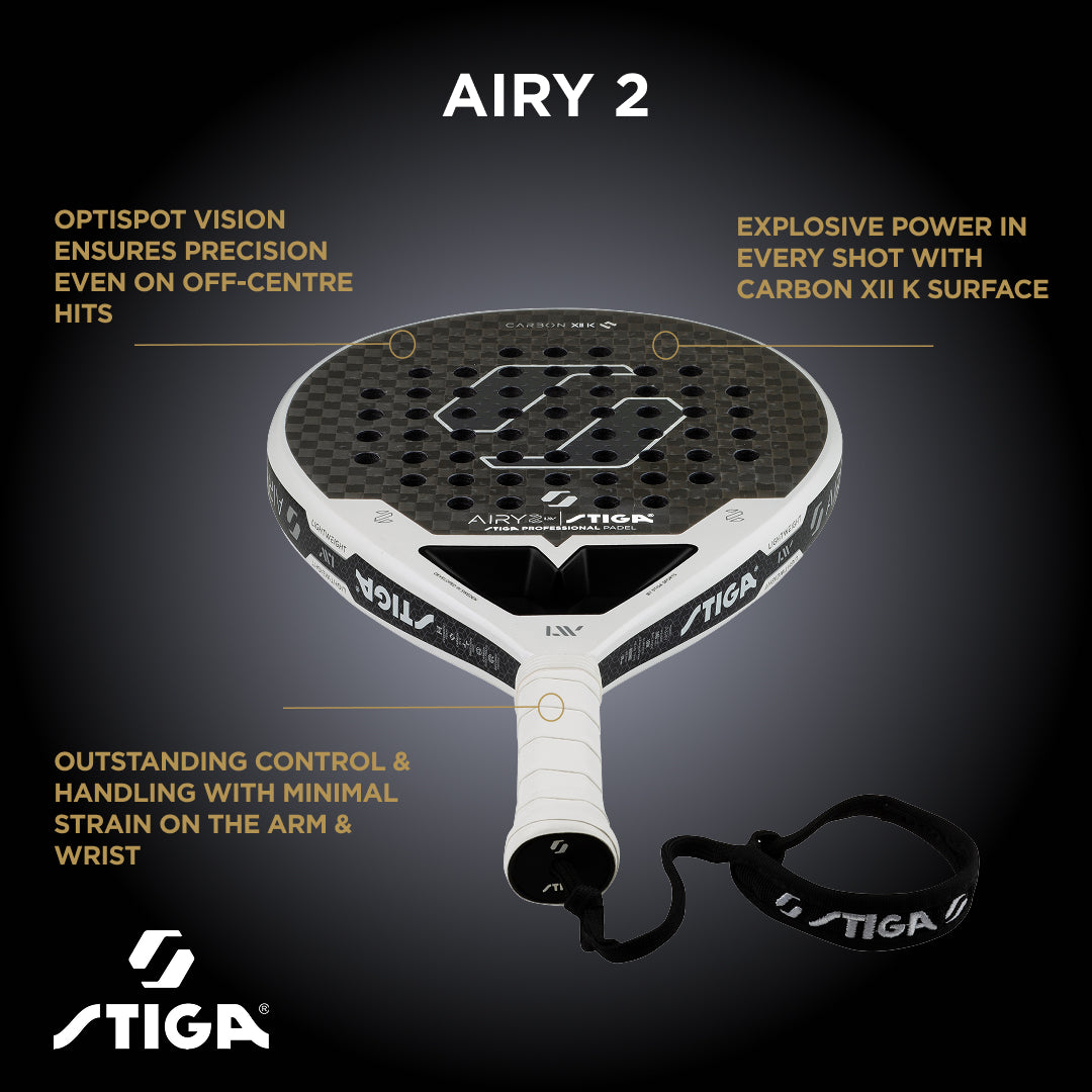 Ракетка для падел тенісу Stiga Racket AIRY 2 (2204-1311-01)