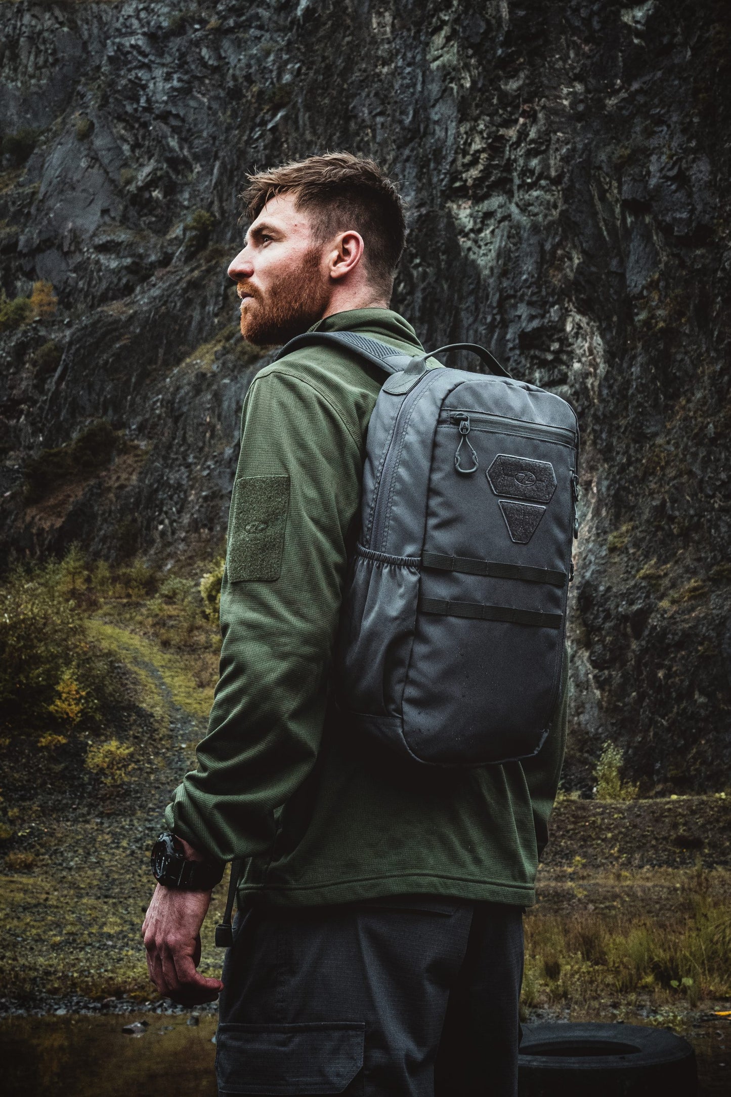 Рюкзак тактичний Highlander Scorpion Gearslinger 12L Black (TT191-BK)