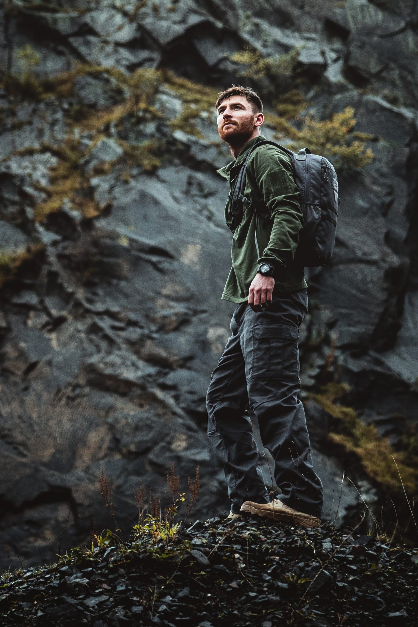 Рюкзак тактичний Highlander Scorpion Gearslinger 12L Dark Grey (TT191-DGY)