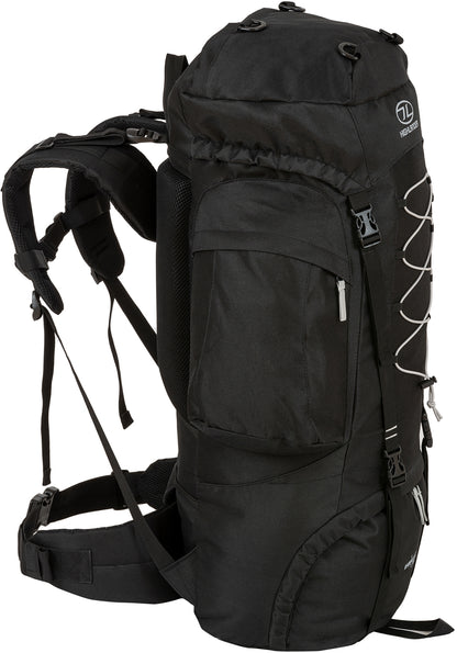 Рюкзак туристичний Highlander Rambler 88 Black/Silver (RAM088-BK.SR)