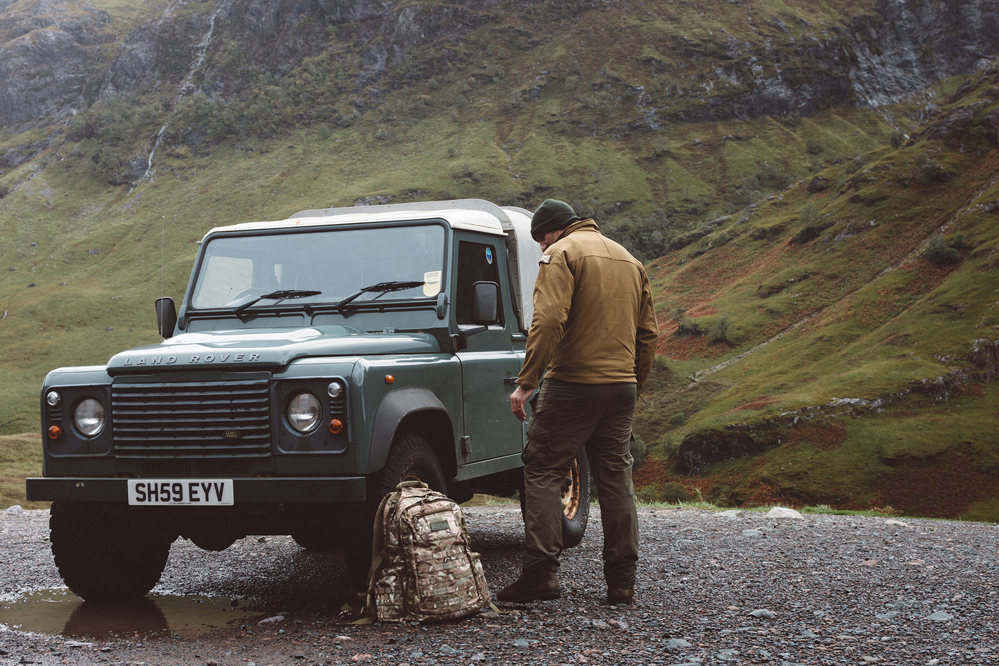 Рюкзак тактичний Highlander M.50 Rugged Backpack 50L HMTC (TT182-HC)