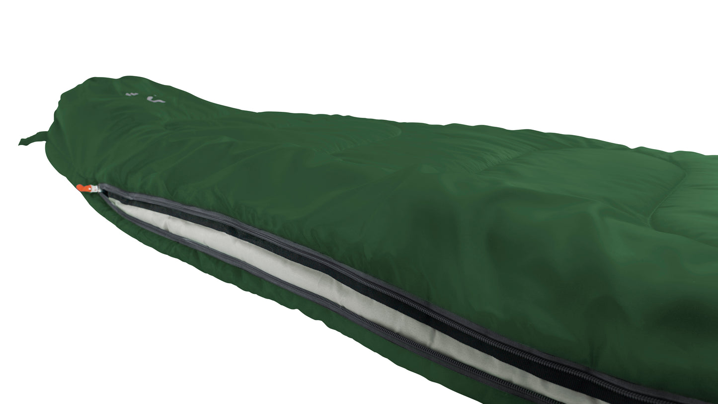 Спальний мішок Easy Camp Tundra 250/-2°C Green Left (240185)