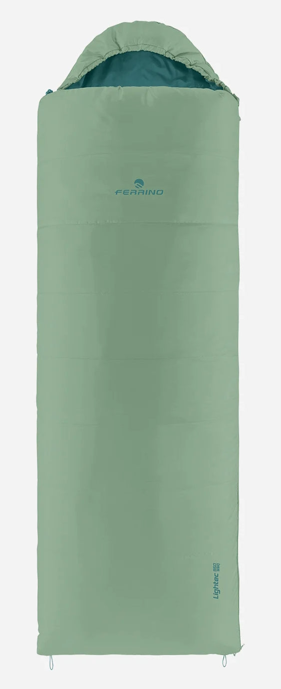 Спальний мішок Ferrino Lightec SSQ 950 +5°C Green Right (86652QVVD)