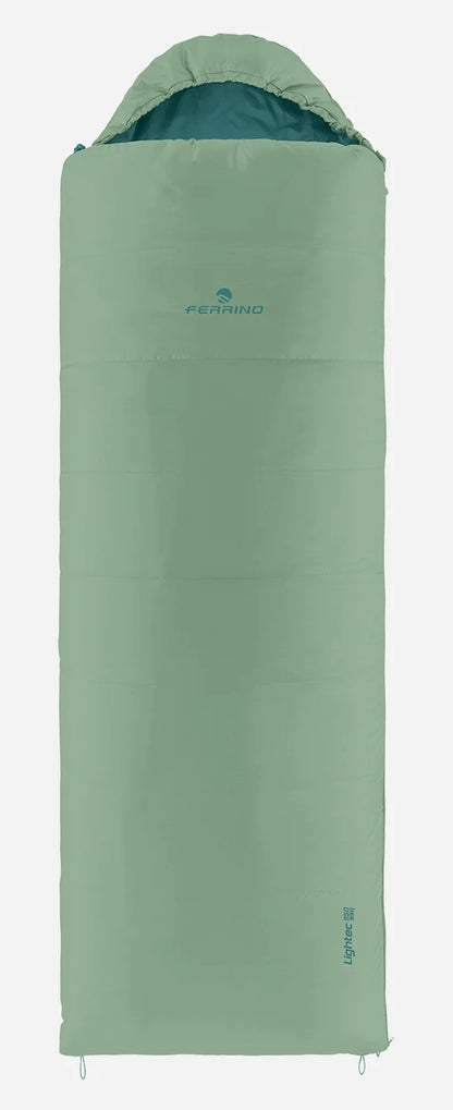 Спальний мішок Ferrino Lightec SSQ 950 +5°C Green Right (86652QVVD)