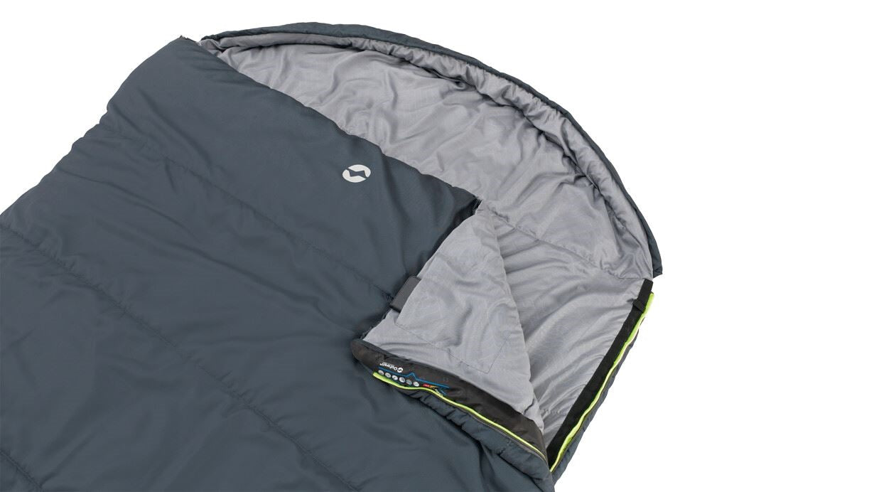Спальний мішок Outwell Campion Lux Double Dark Grey/-1°C (400087)