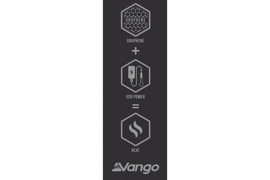 Спальний мішок з підігрівом Vango Radiate Single/-3°C Black Left (SBQRADIATB05TJ8)