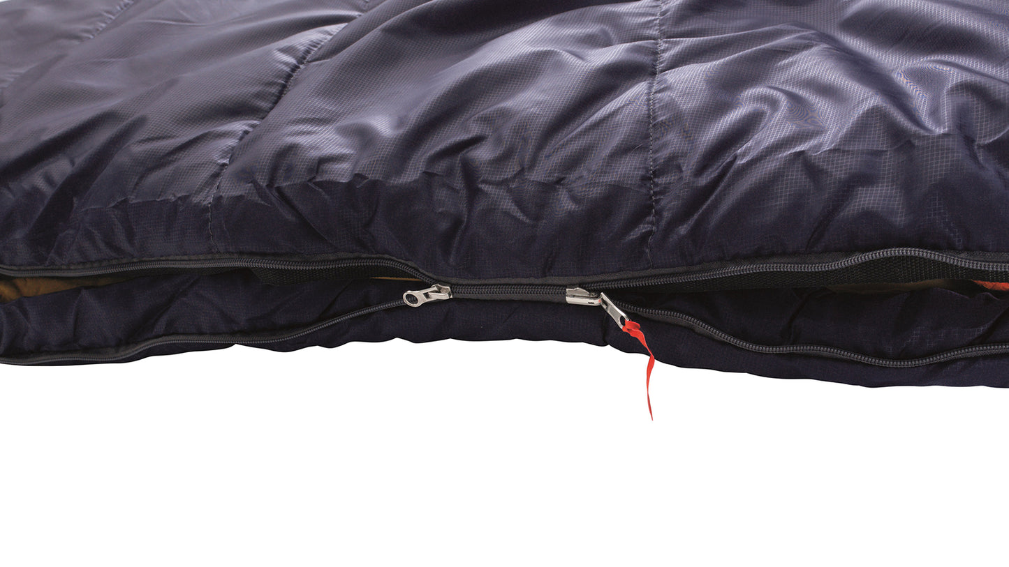 Спальний мішок Easy Camp Orbit 300/-4°C Blue Left (240160)