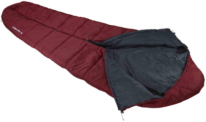 Спальний мішок High Peak Century 300/+2°C Dark Red/Grey Center (23227)