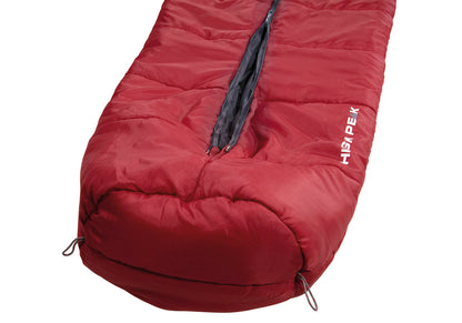 Спальний мішок High Peak Century 300/+2°C Dark Red/Grey Center (23227)