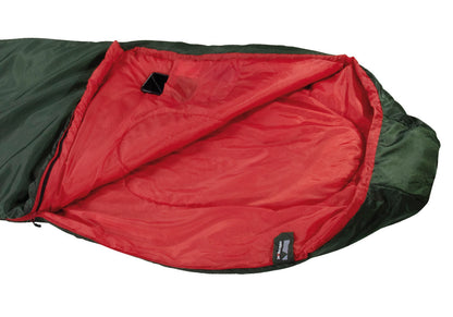 Спальний мішок High Peak Lite Pak 1200/+6°C Green/Red Left (23263)