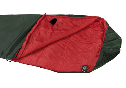 Спальний мішок High Peak Lite Pak 800/+12°C Green/Red Left (23260)