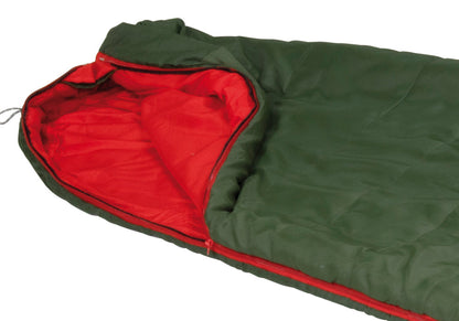 Спальний мішок High Peak Pak 600/+9°C Green/Red Left (23246)
