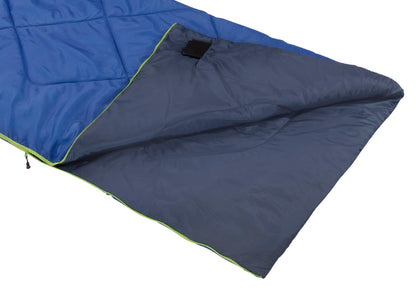 Спальний мішок High Peak Ranger/+18°C Blue/Dark Blue Left (20034)