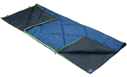 Спальний мішок High Peak Ranger/+18°C Blue/Dark Blue Left (20034)