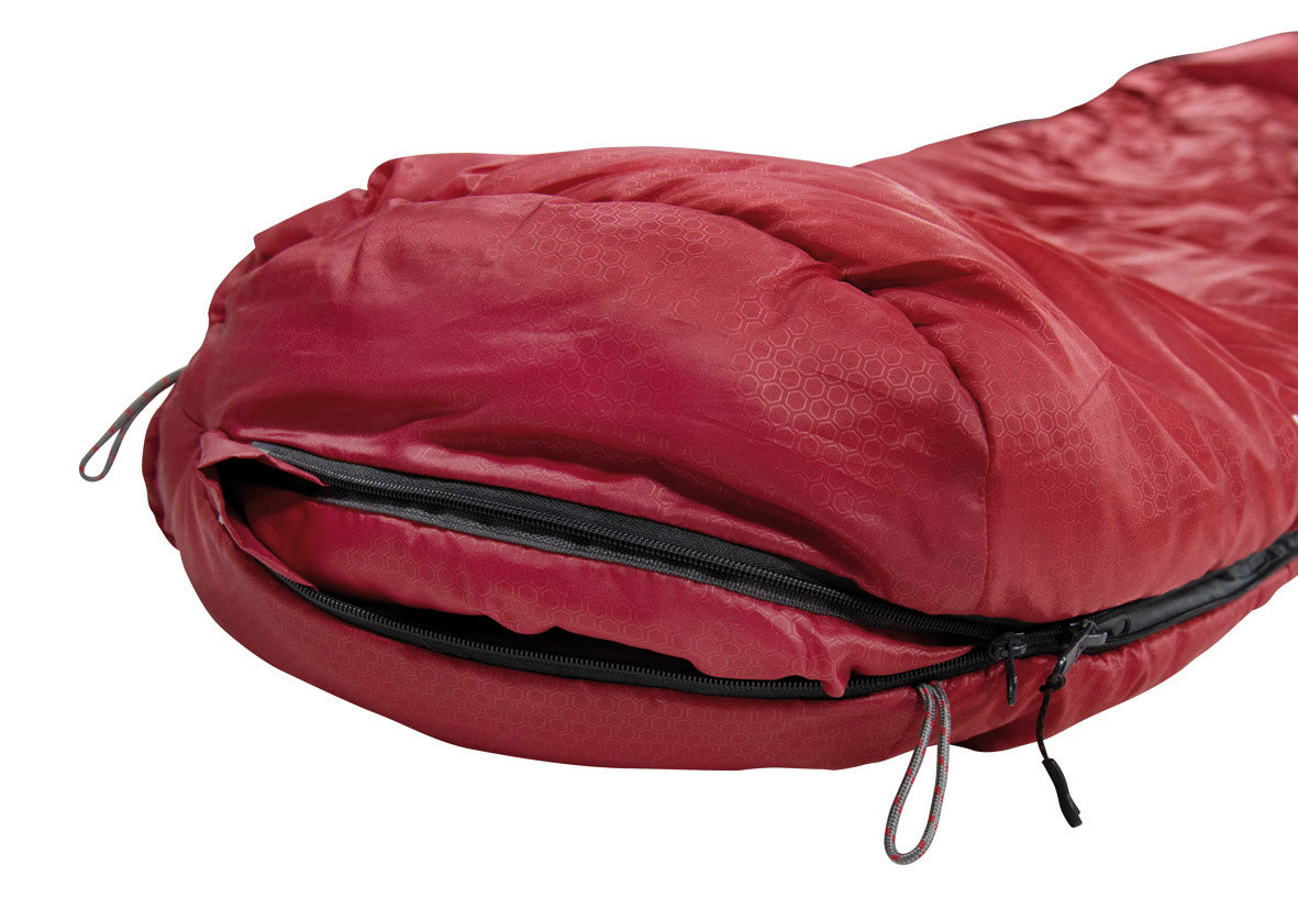 Спальний мішок High Peak Redwood/-3°C Dark Red/Grey Left (23085)