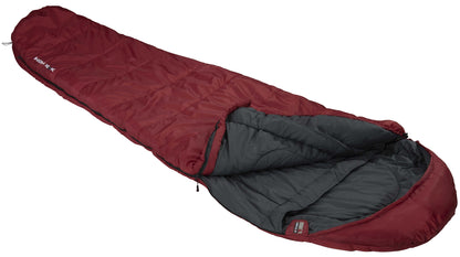 Спальний мішок High Peak TR 300/0°C Dark Red/Grey Left (23066)