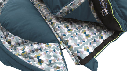 Спальний мішок Outwell Camper/0°C Blue Right (230351)