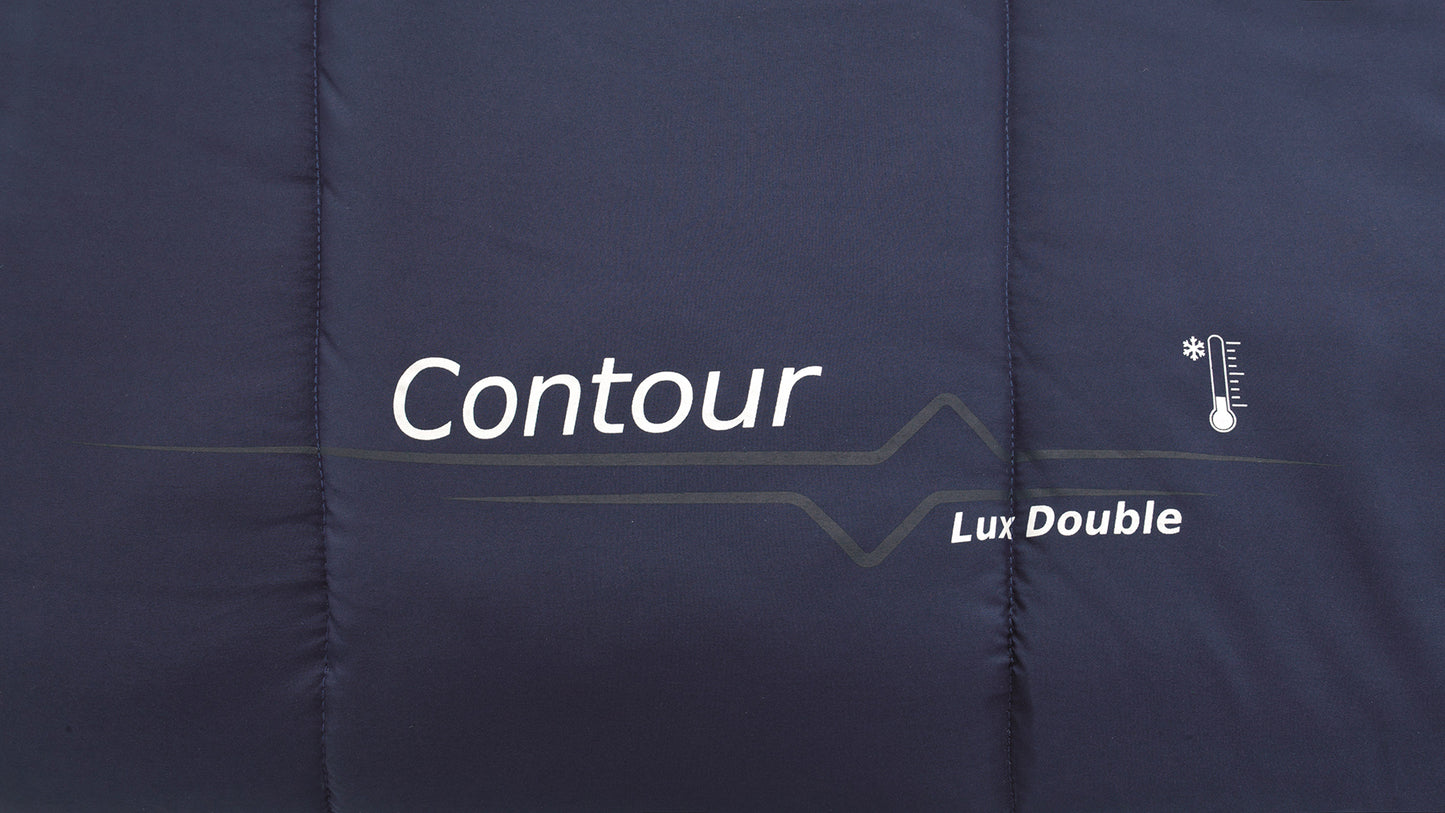 Спальний мішок Outwell Contour Lux Double Reversible/-5°C Imperial Blue (230297)