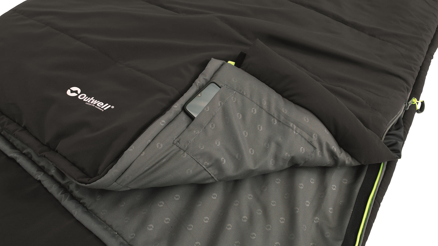 Спальний мішок Outwell Contour Reversible/+2°C Midnight Black Right (230382)