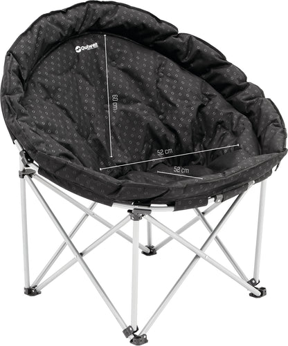 Стілець розкладний Outwell Casilda XL Black (470236)