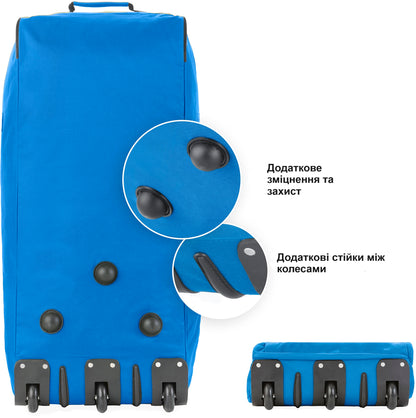Сумка дорожня на колесах TravelZ Wheelbag 100 Liter Blue (603093)