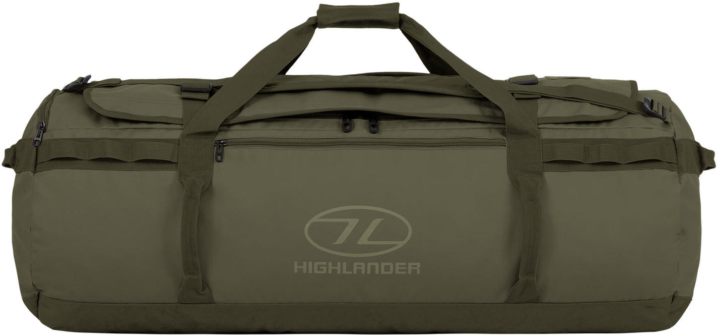 Сумка дорожня водозахисна Highlander Storm 120L Olive (DB125-OG)