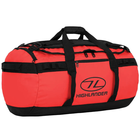 Сумка дорожня водозахисна Highlander Storm Kitbag 65L Red (DB123-RD)