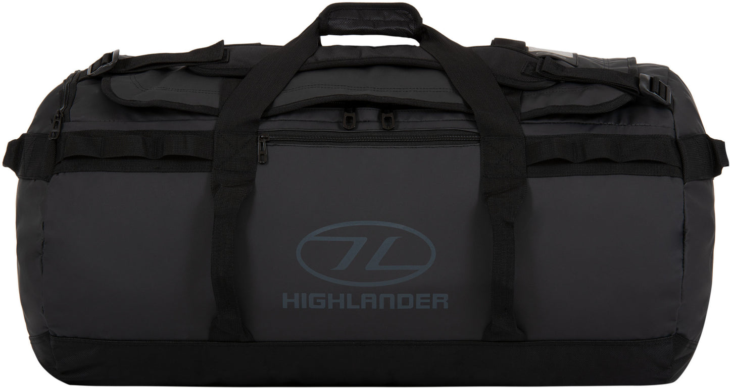 Сумка дорожня водозахисна Highlander Storm 90L Black (DB124-BK)