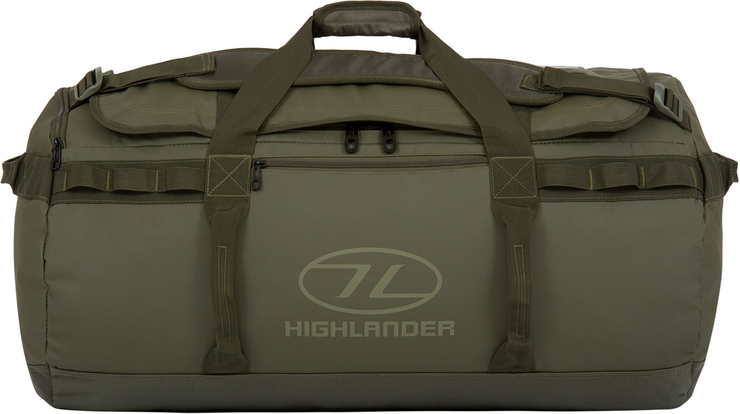 Сумка дорожня водозахисна Highlander Storm 90L Olive (DB124-OG)