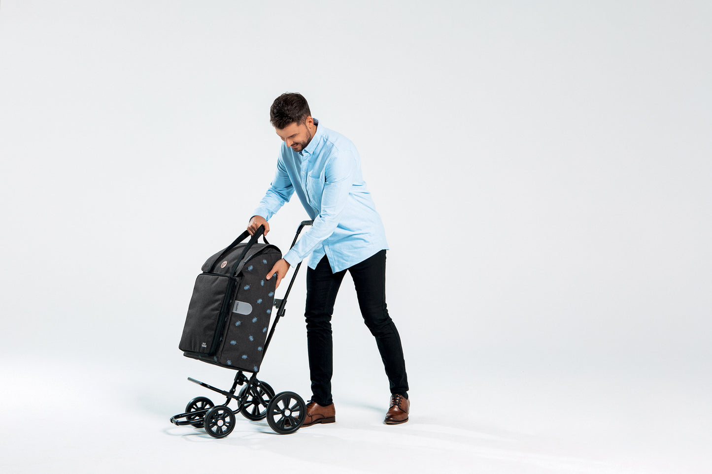 Сумка-візок Andersen Quattro Shopper Senta Black (185-028-80)