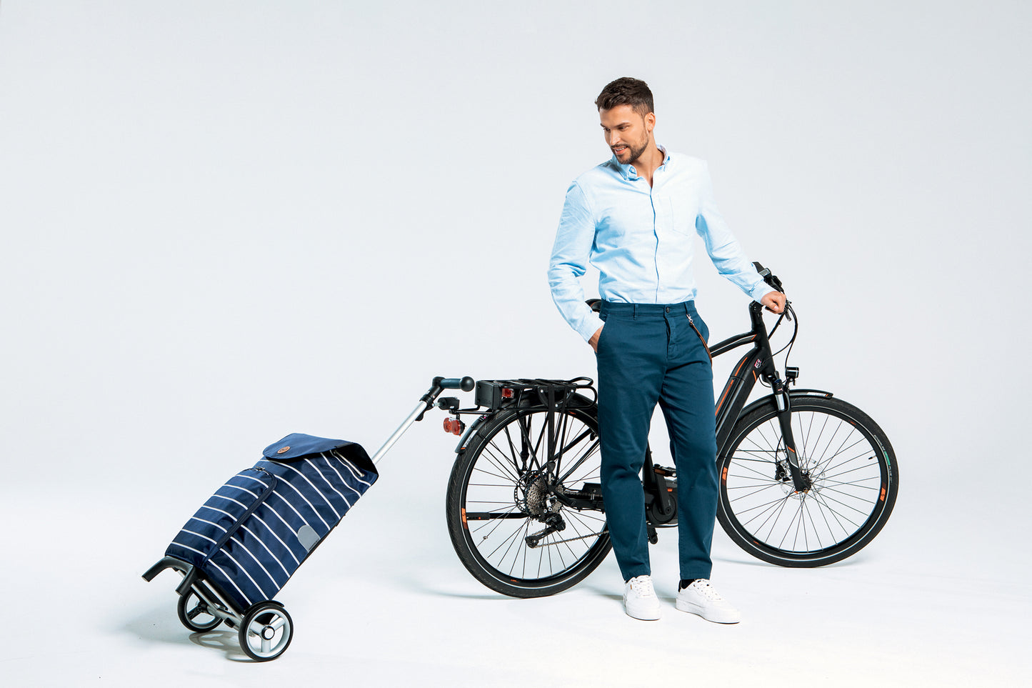 Сумка-візок Andersen Unus Shopper Fun Holm Blue (121-162-90)