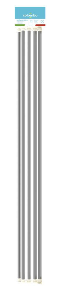 Сушарка для білизни настінна Colombo Soffietto Steel 80 (SF080)