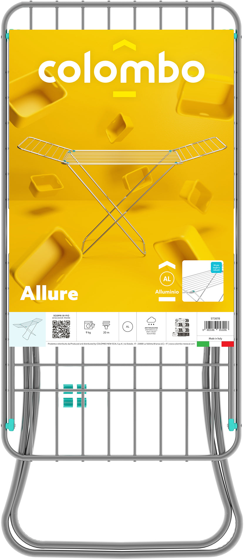 Сушарка для білизни напольна Colombo Allure (ST387B)