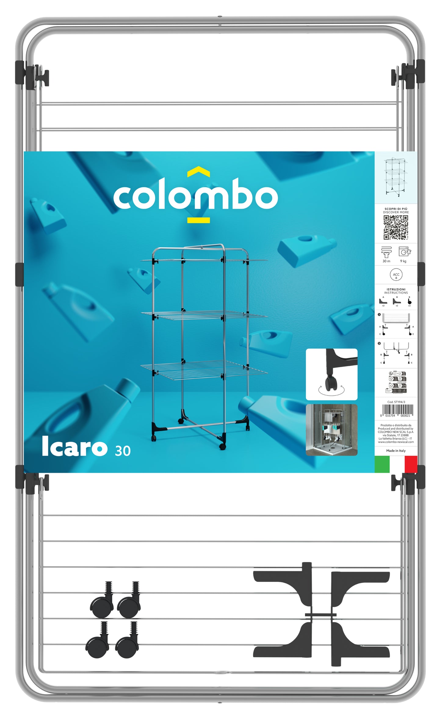 Сушарка для білизни напольна Colombo Icaro 30 (ST194/3)