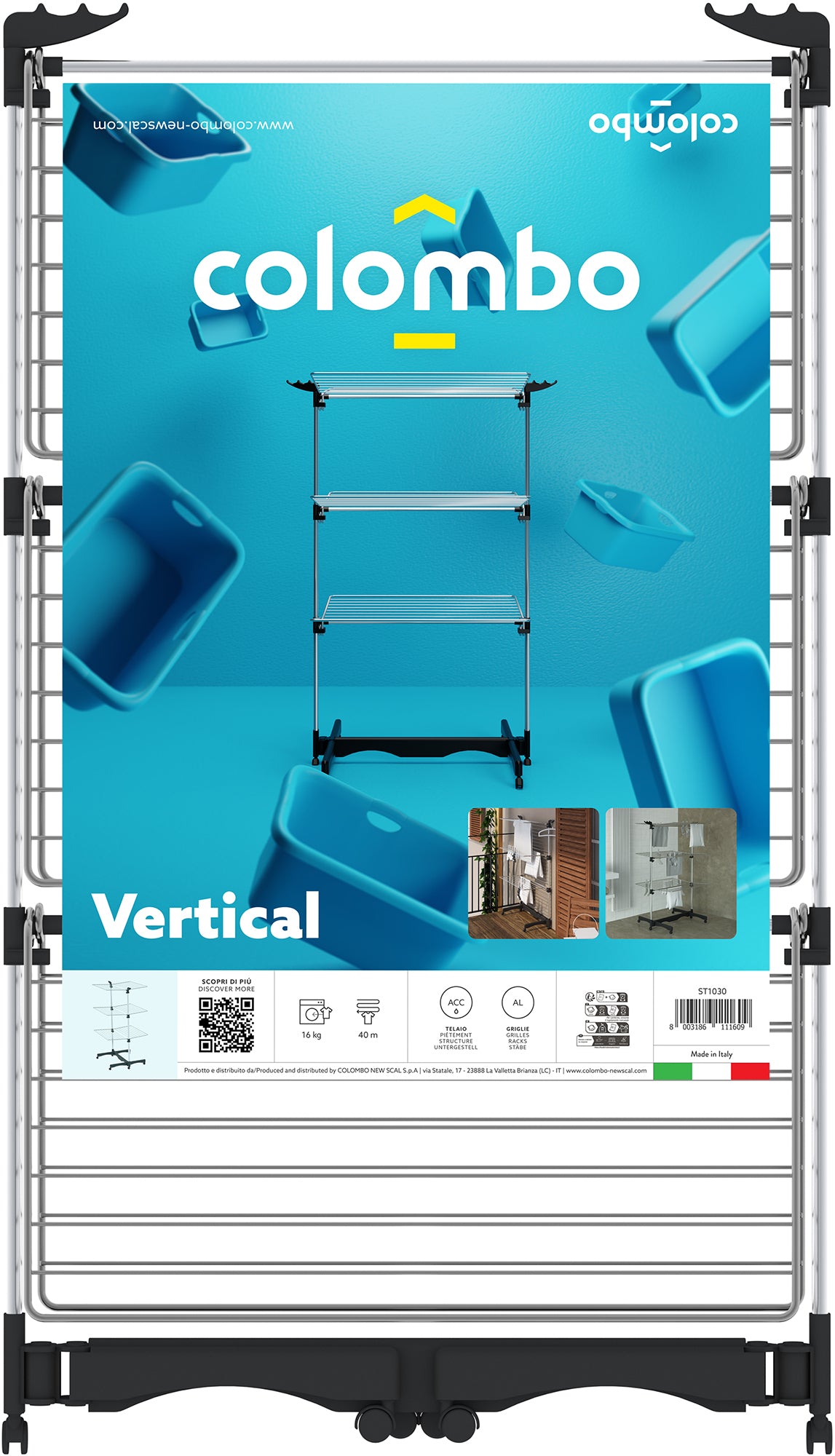 Сушарка для білизни напольна Colombo Vertical (ST1030)