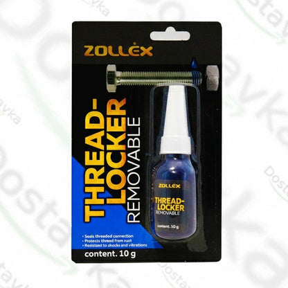 Фиксатор резьбы синий Zollex 10 грамм - изображение 1