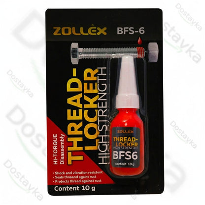 Фиксатор резьбы красный Zollex 10 грамм