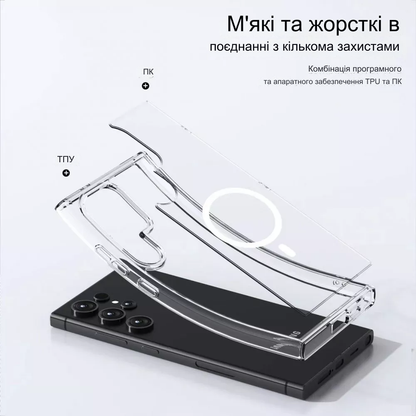 Защитный противоударный корпус Ipacky Aurora Case With Magsafe — Samsung S24