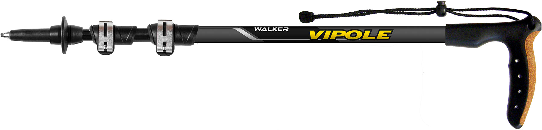Трекінгова палиця Vipole Walker QL 100 Black (S20 21)