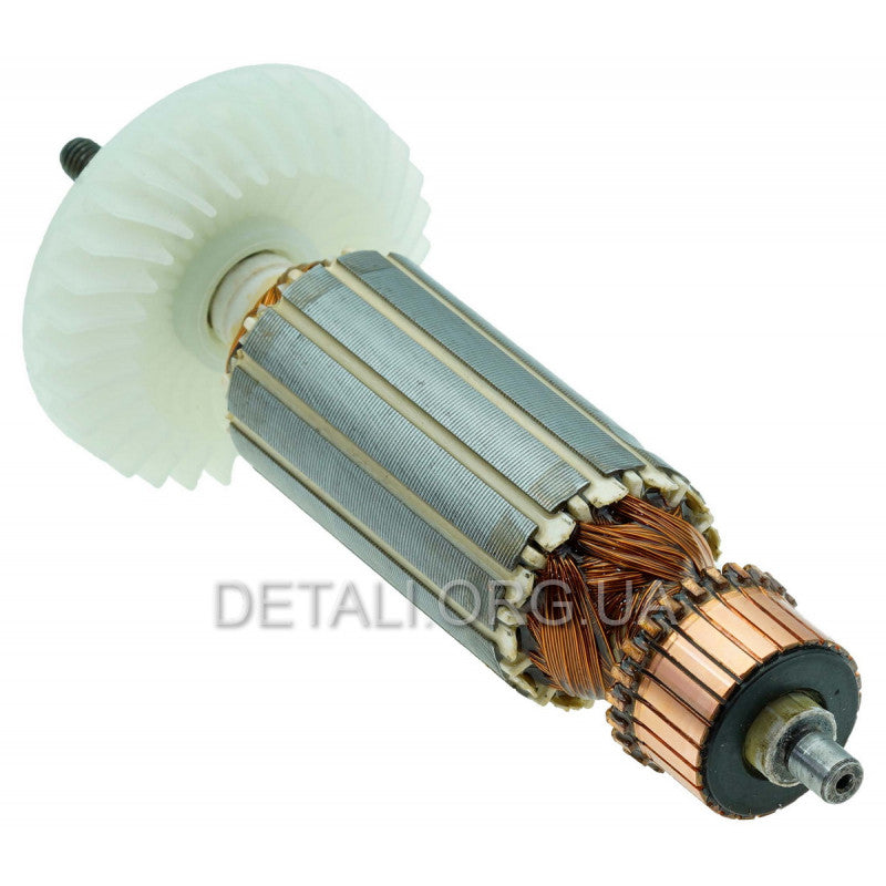 Якір болгарки Зеніт ЗУШ-125/1100 Профі, 32*157 спили 7мм + різьблення 6.5 мм