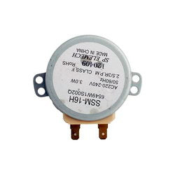 Двигатель поддона для СВЧ печи SSM-16H 2.5/3r/min 240V 3W 0.18A H(шток)=???mm LG