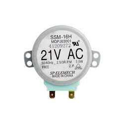 Двигатель поддона для СВЧ печи SSM-16H MDPJ03001 2.5/3r/min 21V 3W H(шток)=14mm Samsung