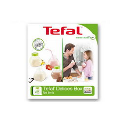 Набор бутылочек (6шт.) B=75mm H=79mm для йогуртницы Tefal