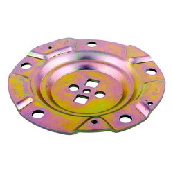 Фланец круглый для бойлера D=130mm, 5 отверстий под болты 