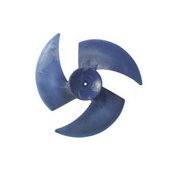 Крыльчатка наруж. блока для кондиц. D=460mm, H=180mm, D штока= 12mm (по час. стрелке) синий