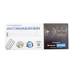 Порошок для чистки накипи для стир. и посуд. машины 3 в 1 (12 пак.x50g) Indesit